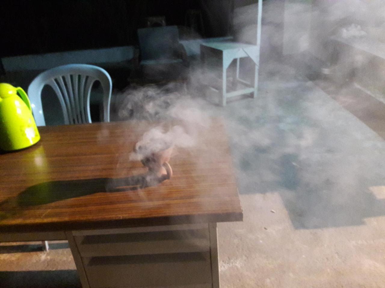 Abu Omair Jabal Shams House Hotell Al Ḩamrāʼ Exteriör bild